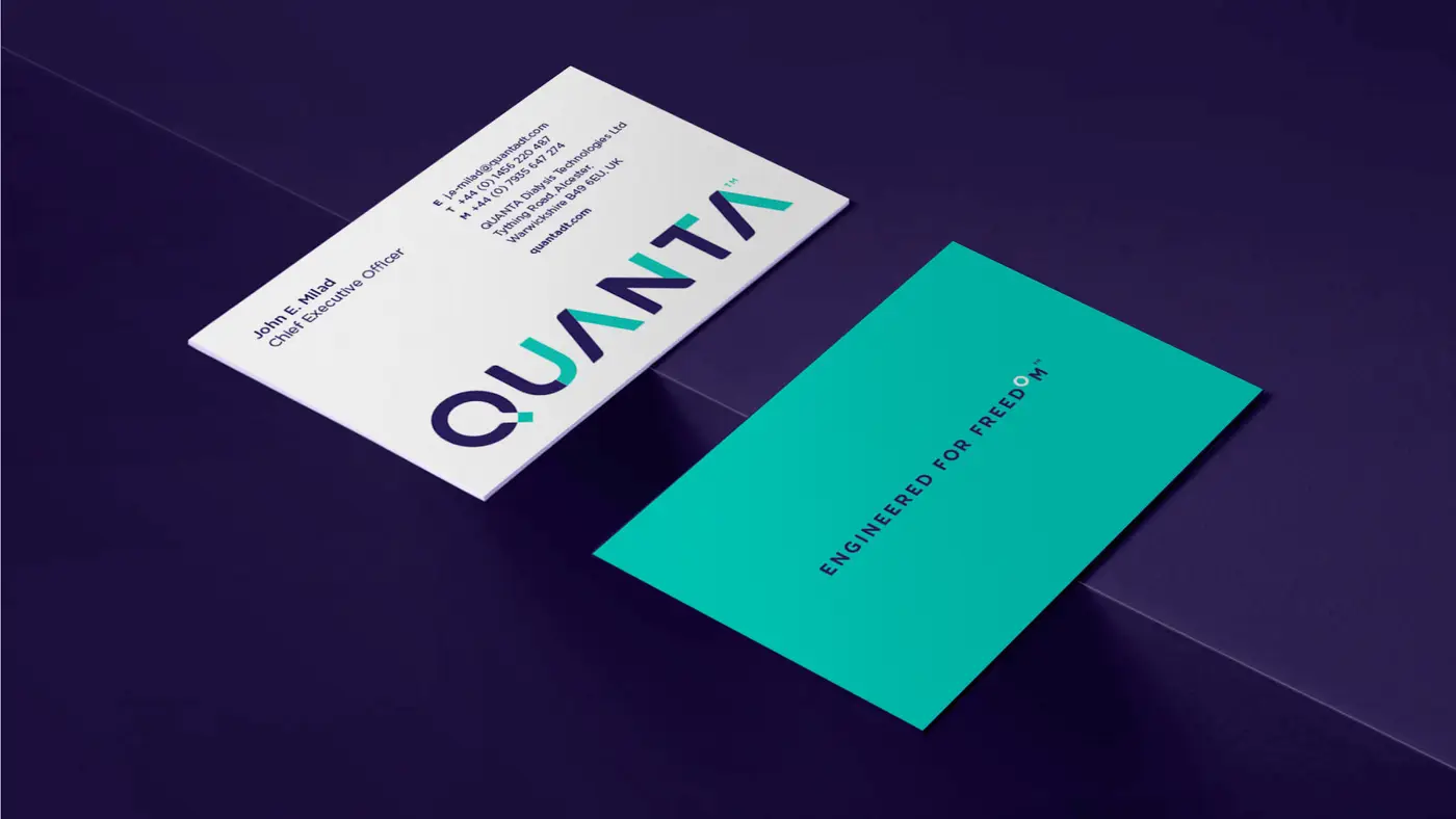 QUANTA business card