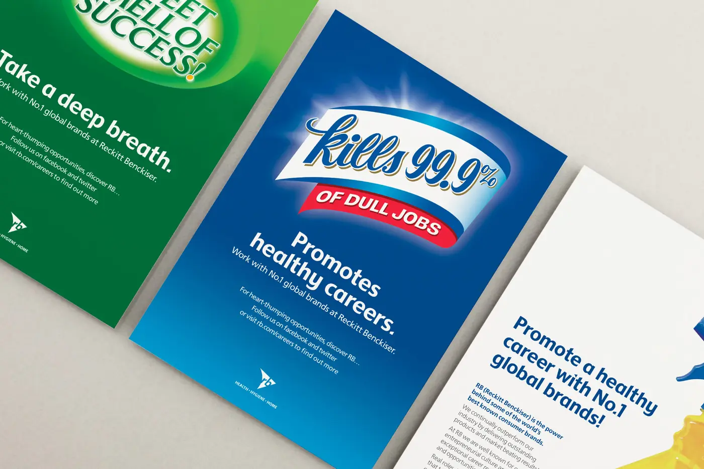 RB employer brand leaflets