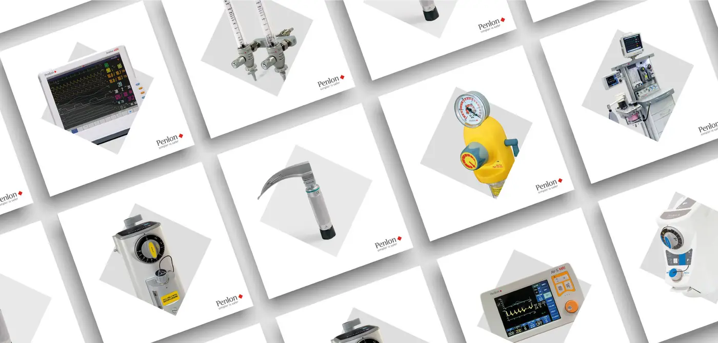 Penlon case study product brochures image