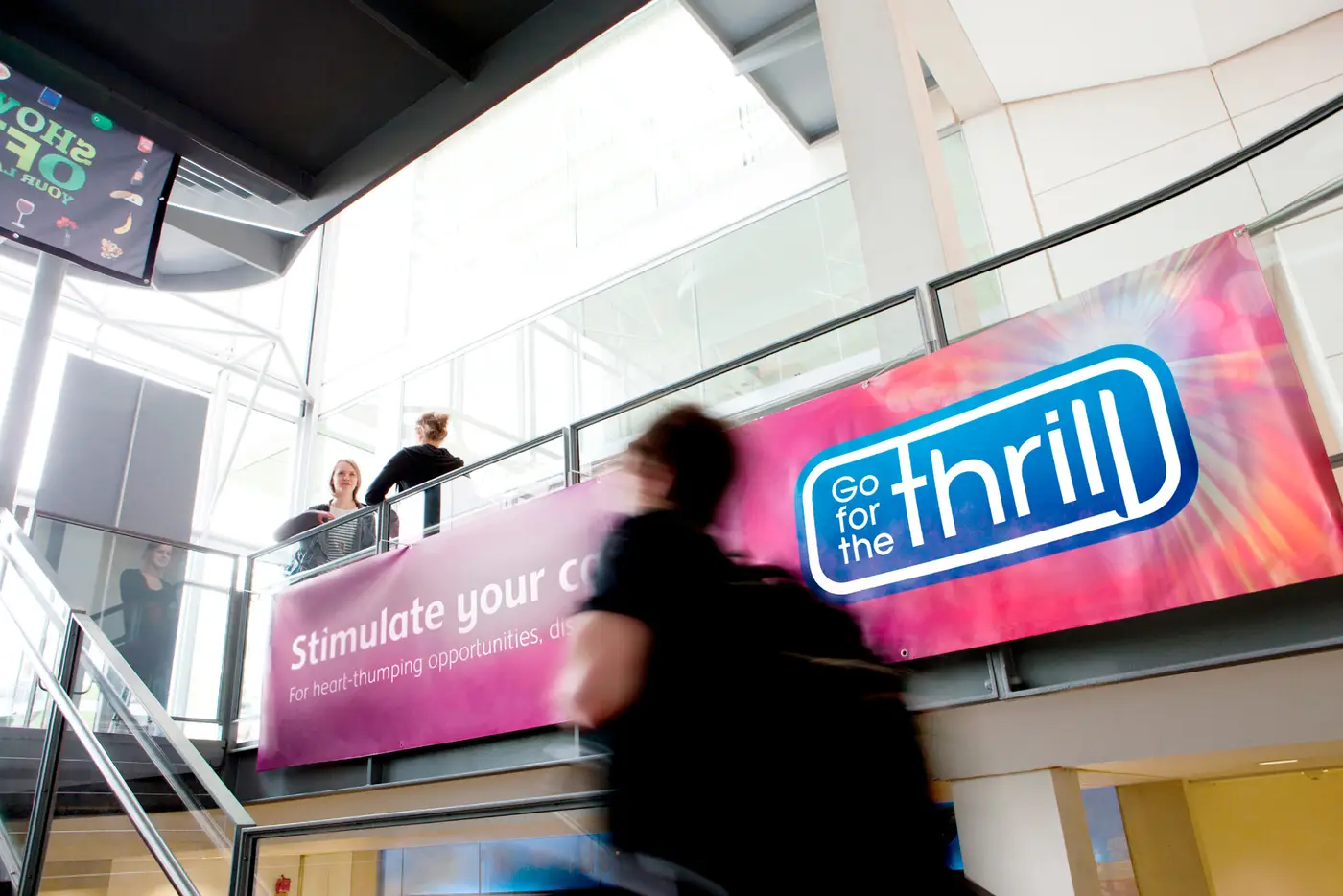 RB employer brand campaign campus banner