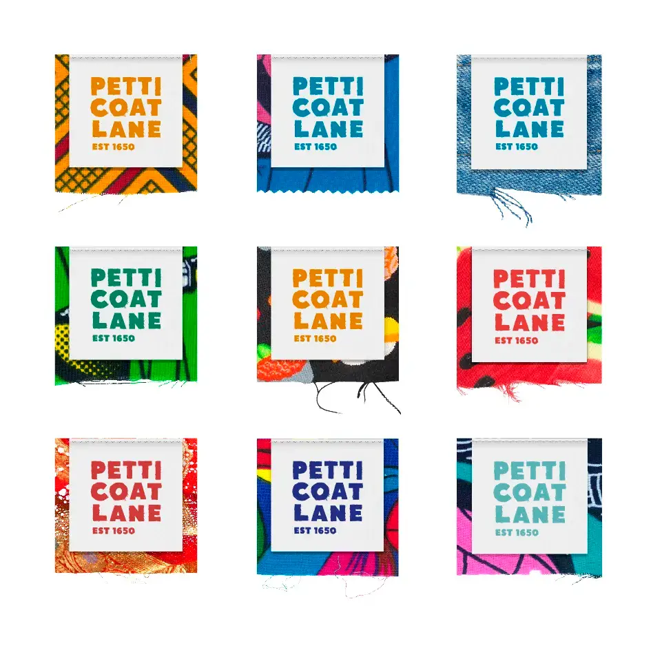 Petticoat Lane label logos